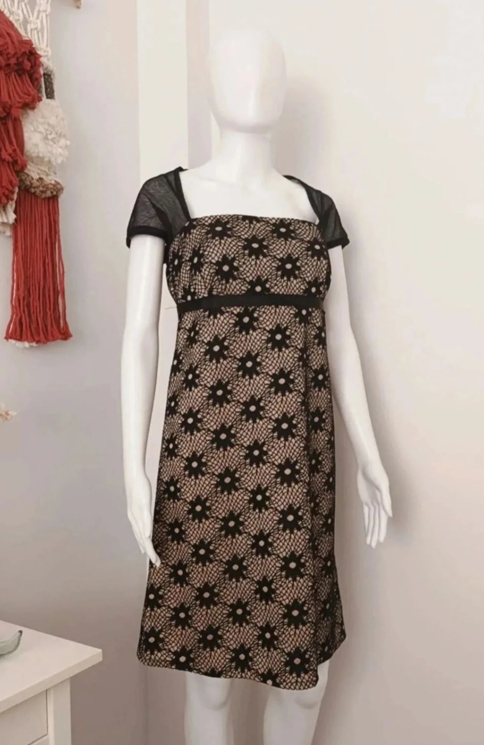 Elegante Vestido de invitada Encaje